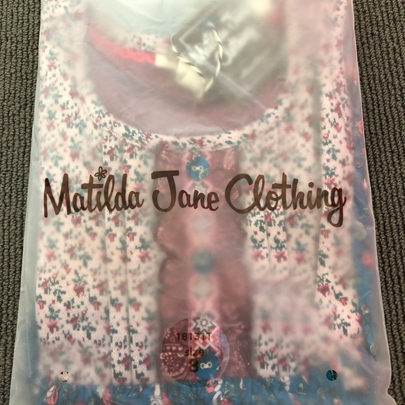 Matilda Jane Gabriella Sara Dress Top Size 8 Y - Picture 3 of 3